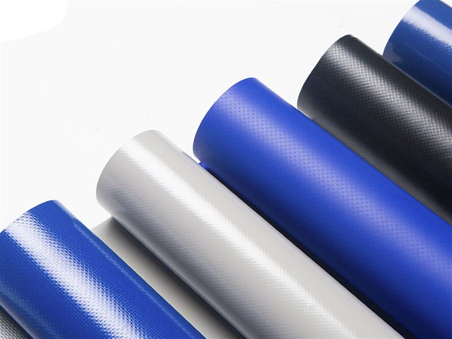 Heavy Duty Flatbed Tarps Waterproof PVC Trailer Covers